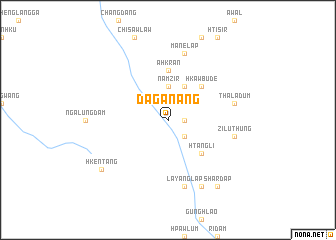 map of Daganang