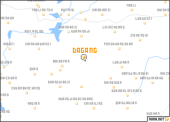 map of Dagang