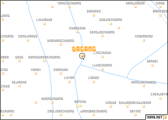 map of Dagang