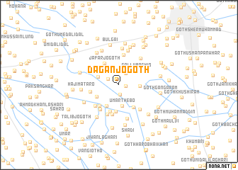 map of Dāgan jo Goth