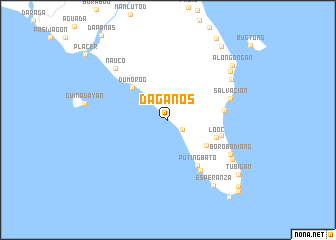 map of Daganos