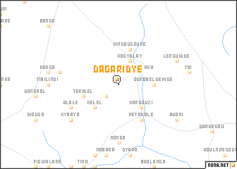 map of Dagaridyé