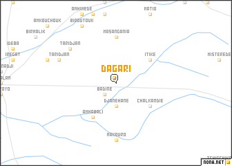 map of Dagari