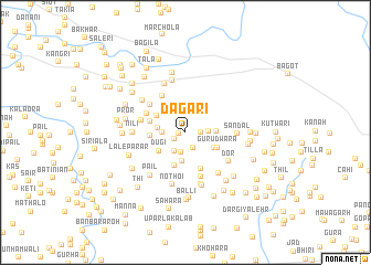 map of Dagari