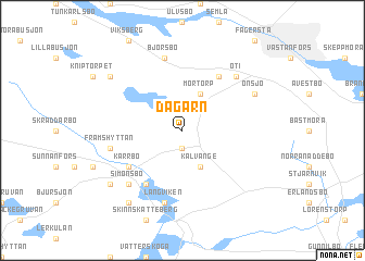map of Dagarn