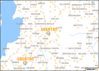 map of Dagatan