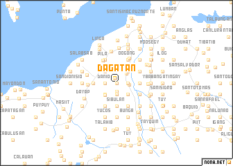 map of Dagatan