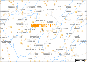 map of Dagatdagatan