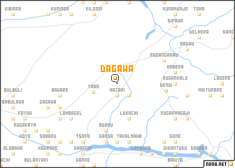 map of Dagawa