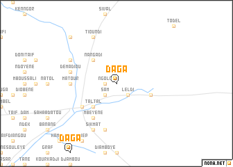 map of Daga