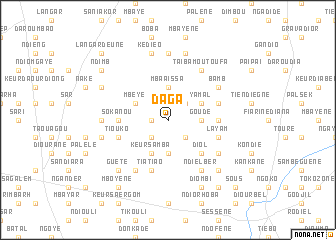 map of Daga