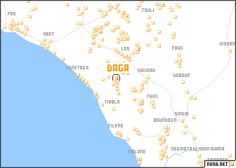 map of Daga