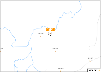 map of Daga