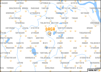 map of Daga