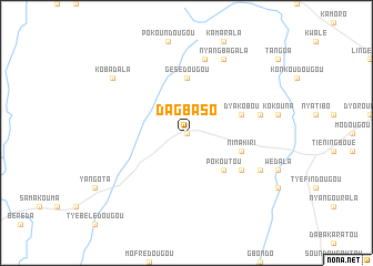 map of Dagbaso