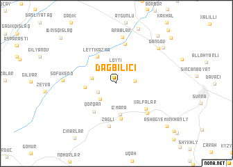 map of Dağ Bilici