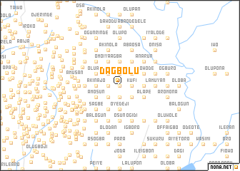 map of Dagbolu