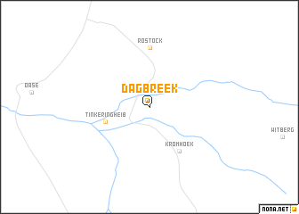 map of Dagbreek