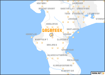 map of Dagbreek