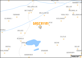 map of Dağçayırı
