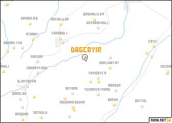 map of Dağ Cǝyir