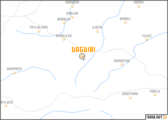 map of Dağdibi