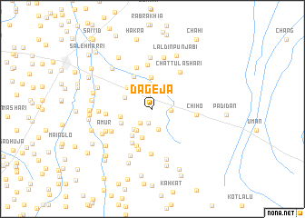 map of Dageja