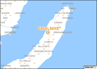 map of Dageløkke