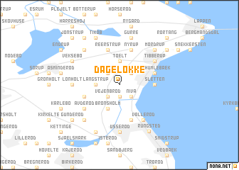 map of Dageløkke