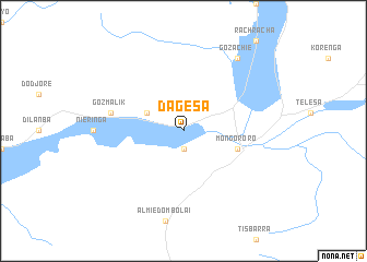 map of Dagésa