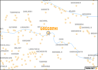 map of Dāg Garhi