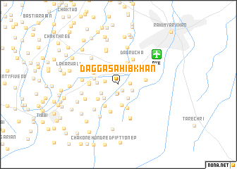 map of Dagga Sāhib Khān