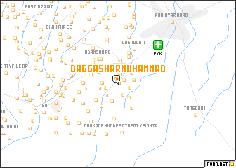 map of Dagga Shar Muhammad