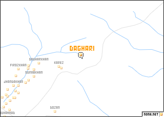 map of Daghāri