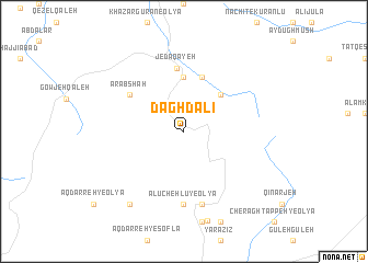 map of Dāgh Dālī