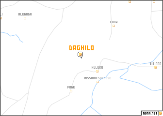 map of Daghilo