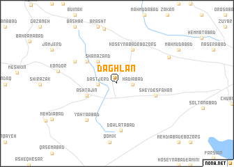 map of Dāghlān