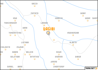 map of Dagibi