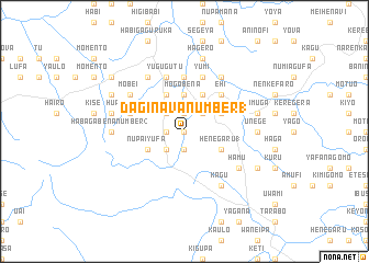 map of Daginava Number 1