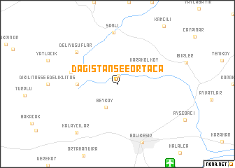 map of Dagıstan see Ortaca
