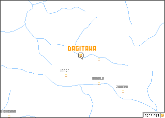 map of Dagitawa