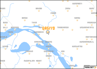 map of Dagiyo