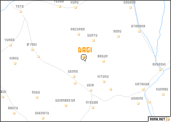 map of Dagi