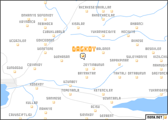 map of Dağköy