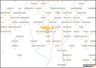 map of Dagla