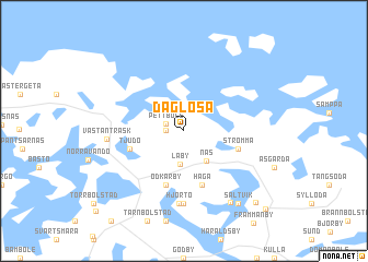 map of Daglösa