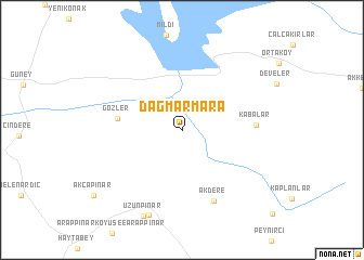 map of Dağmarmara
