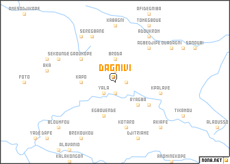 map of Dagnivi