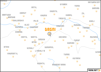 map of Dagni