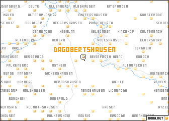 map of Dagobertshausen